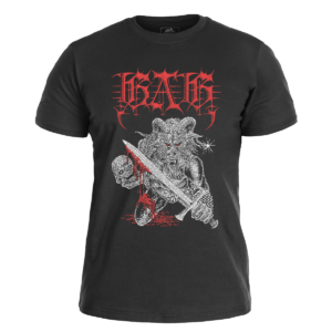 GAG - Devil</br> black t-shirt </br> (white/red print)