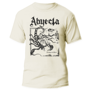 ABYECTA -Enemigos </br> natural raw t-shirt </br> (black print)