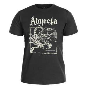 ABYECTA - Enemigos </br> black t-shirt</br> (white print)