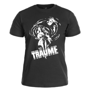 TRÄUME </br> black t-shirt </br> (white print)