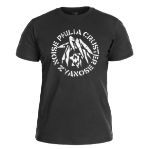 Zyanose </br> black t-shirt</br> (white print)