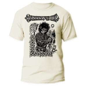 Warkrusher </br> natural raw t-shirt </br>